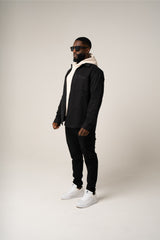 PAOLO OVERSHIRT in BLACK