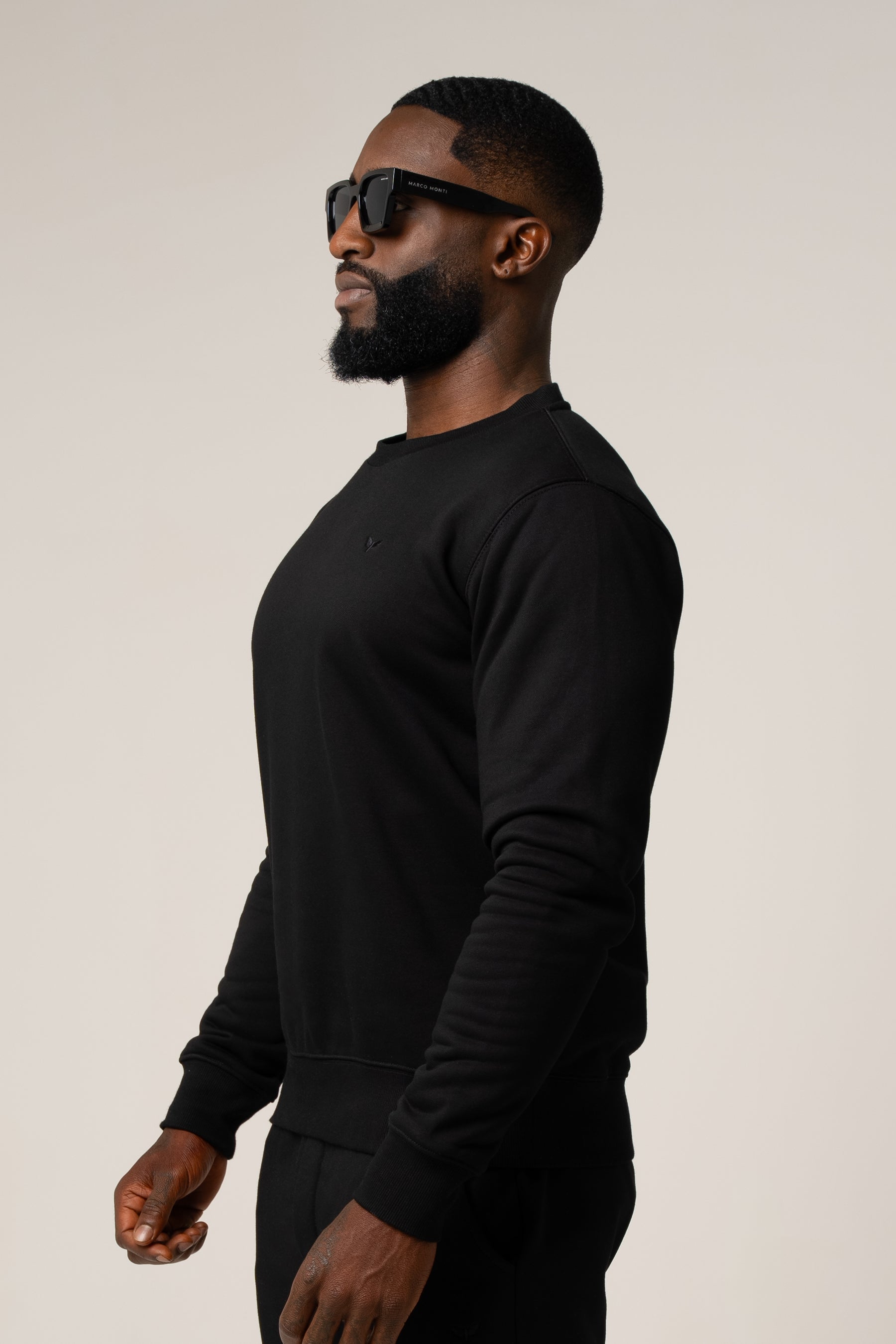 MARCELLO SWEATSHIRT BLACK