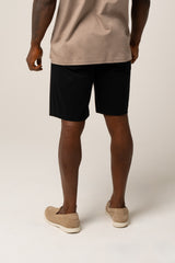 VITTORIO PIMA COTTON SHORTS BLACK