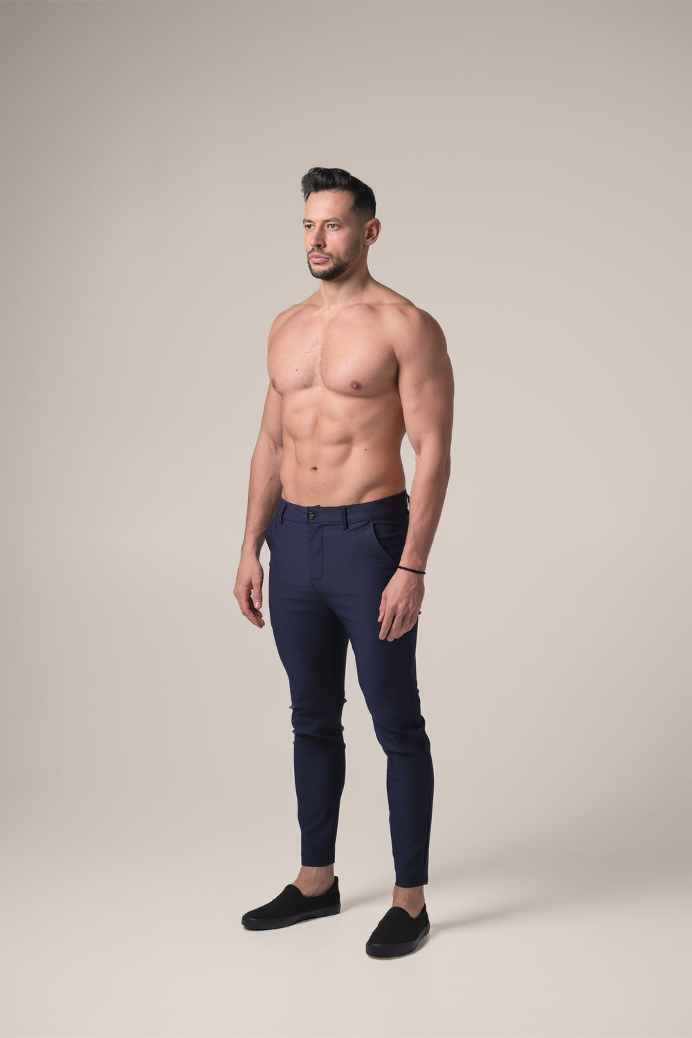 Matteo Hybrid Trousers | Blu Notte