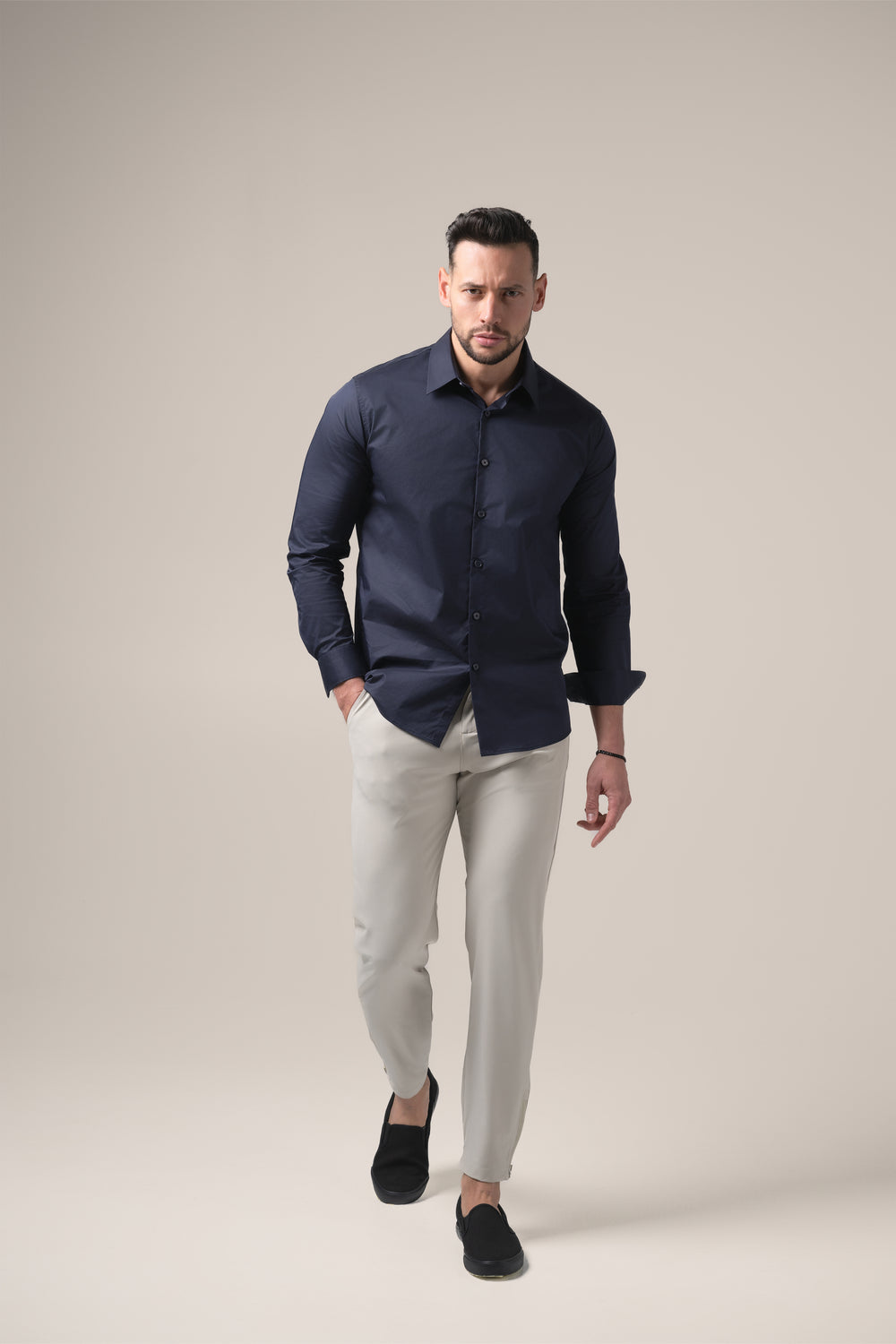 Chemise de performance Stefano | Blu Notte 