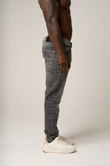 ROBERTO SKINNY JEANS GREY - Superstretch