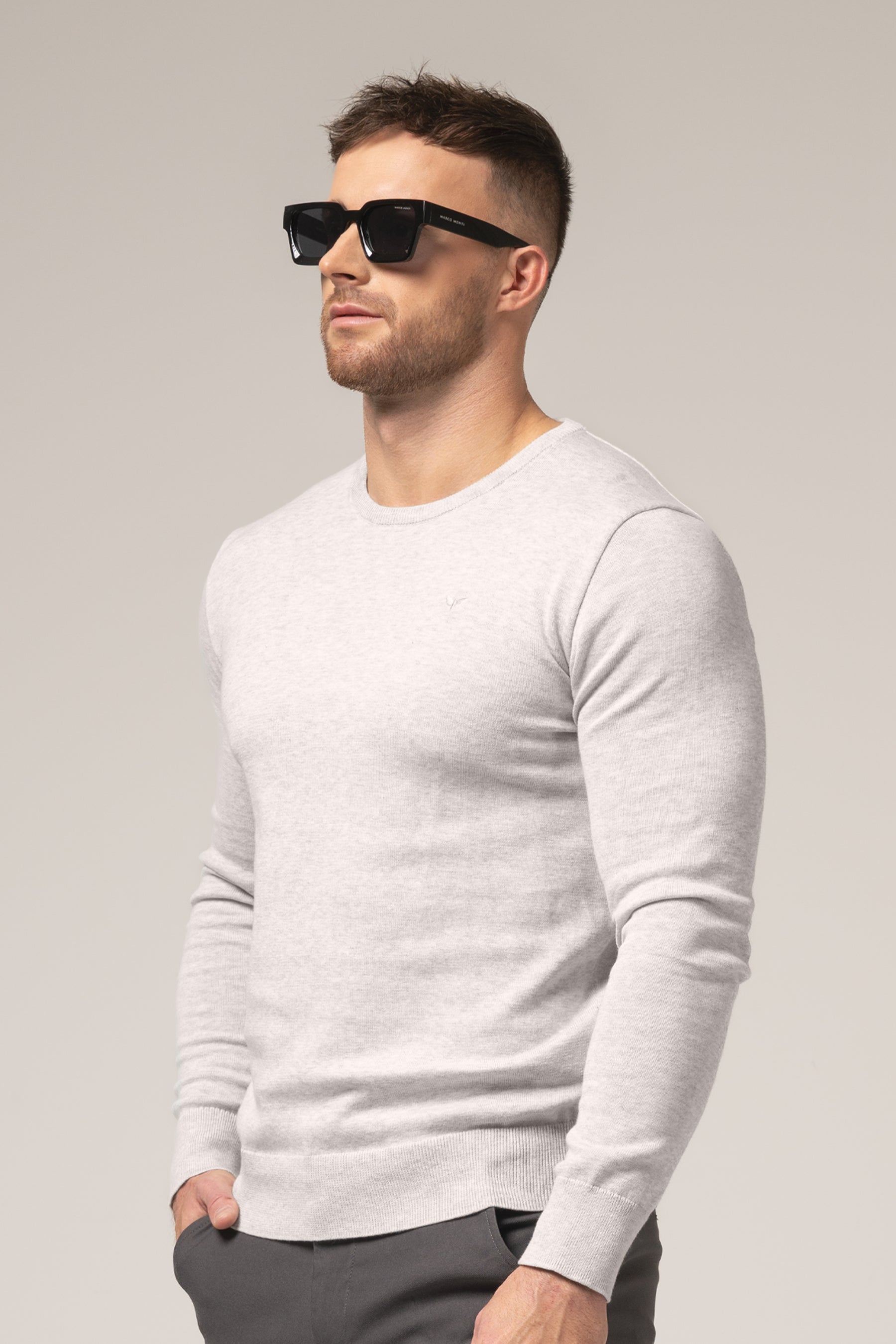 NOVERO SWEATER IN GREY