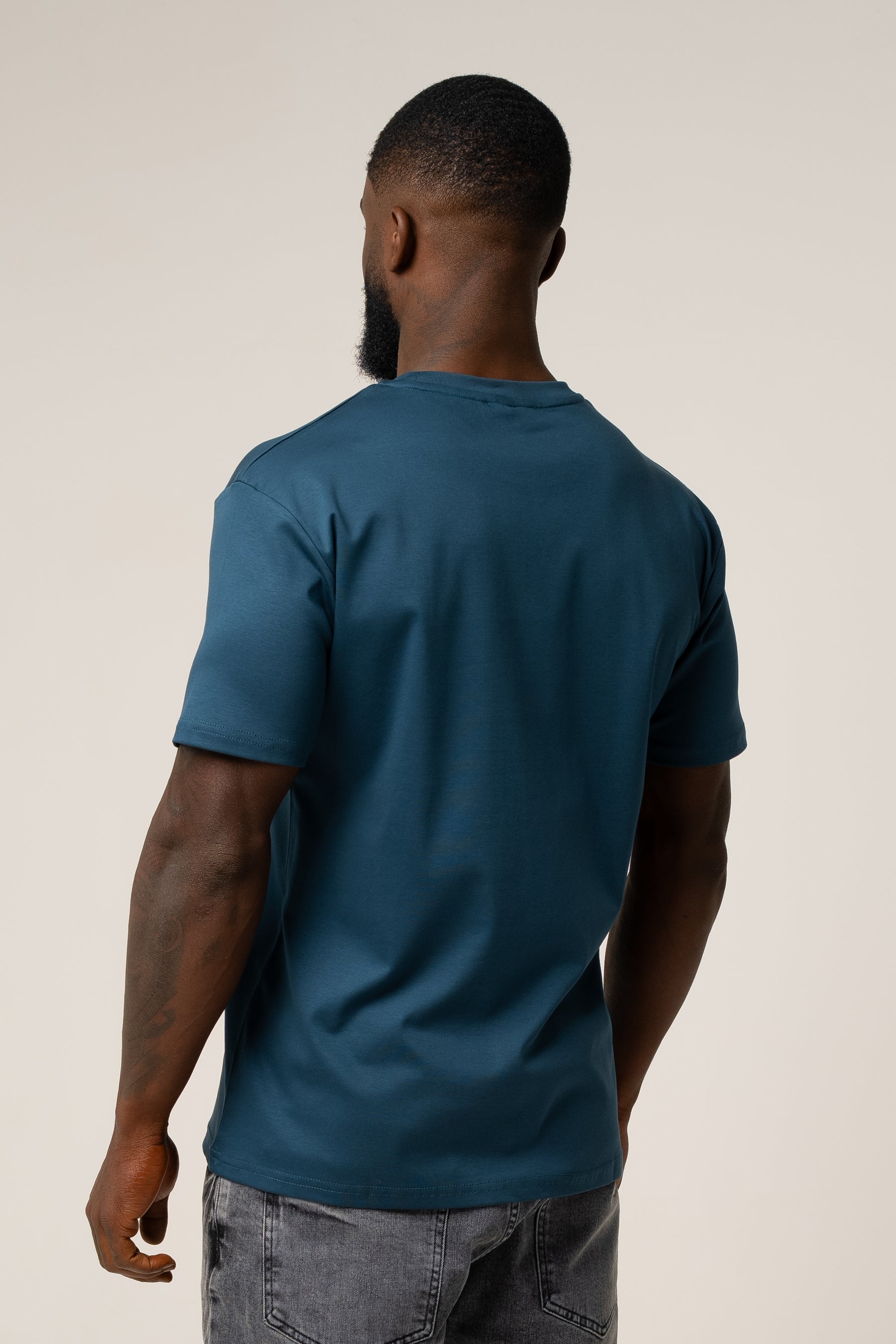 Signature Pima Tee | Blu Notte