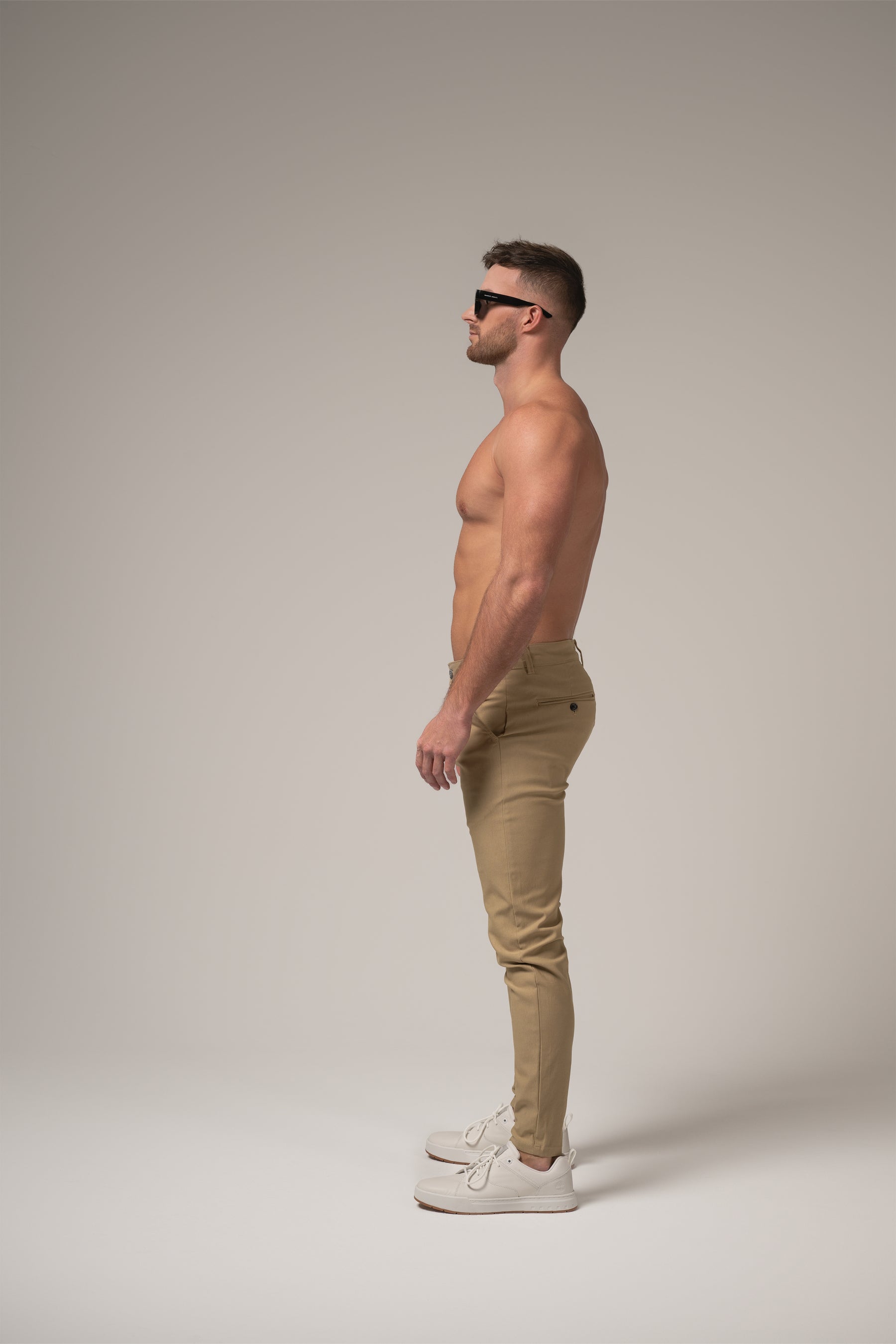 Matteo Hybrid Trousers | Sabbia Toscana