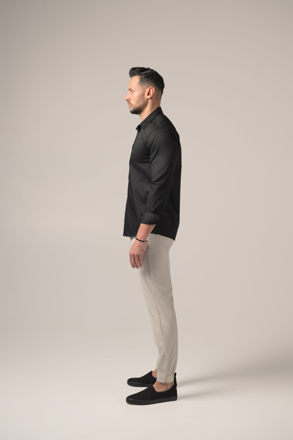 Stefano Performance-Shirt | Nero Profondo 