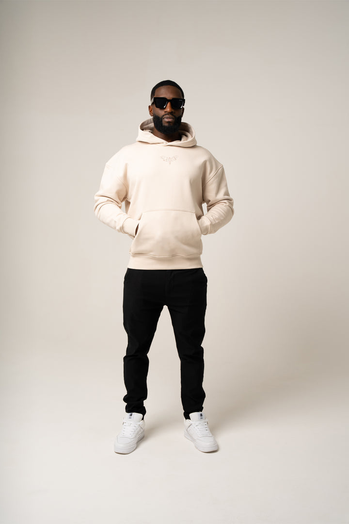 LUCA HOODIE IN BEIGE - LIMITED EDITION
