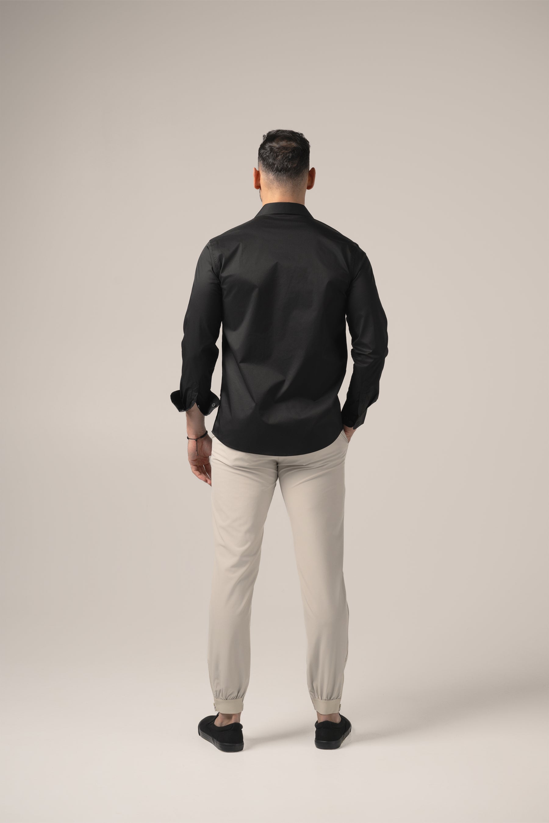 Stefano Performance-Shirt | Nero Profondo 