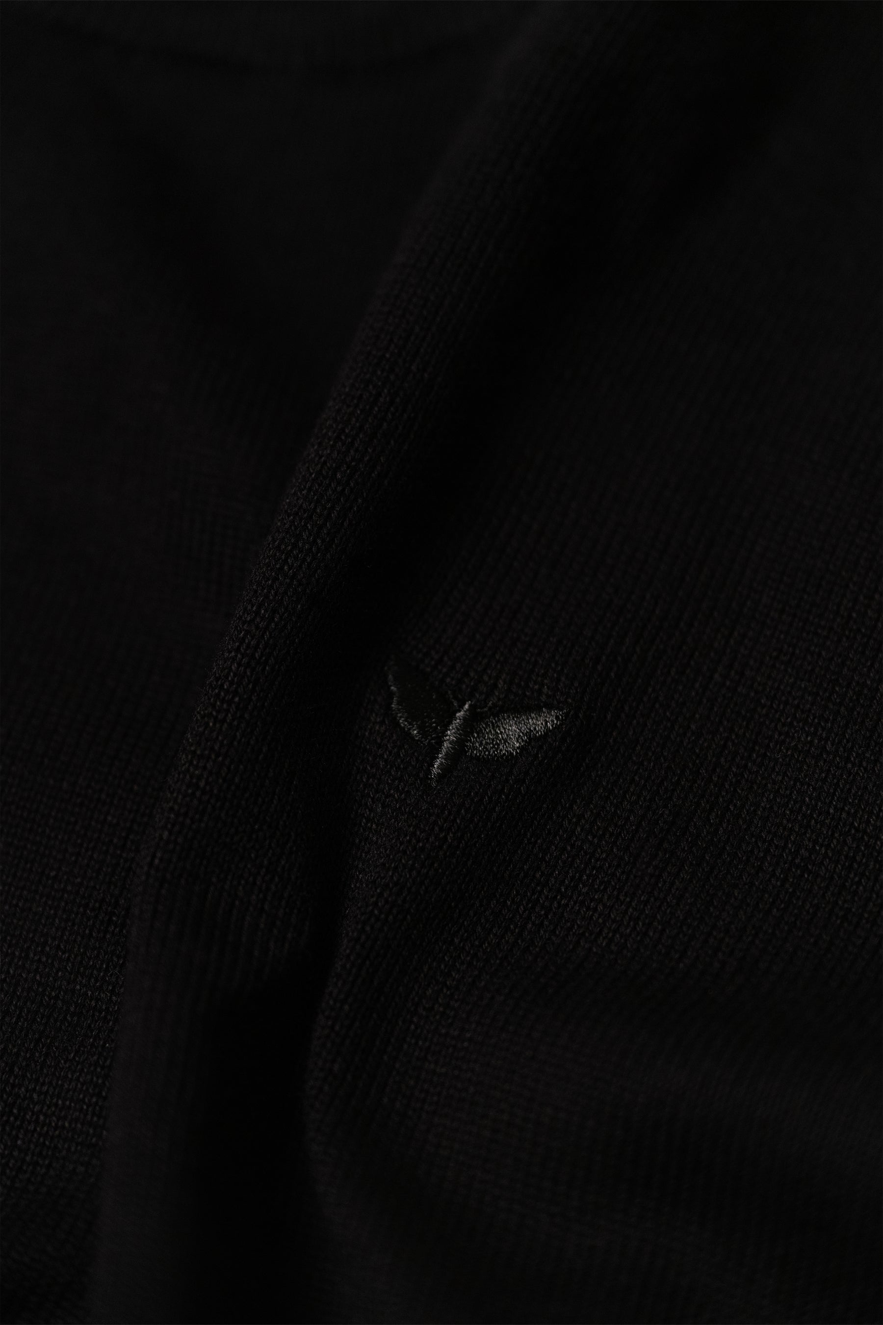 Maglia Girocollo Fine-Knit Novero | Nero Profondo