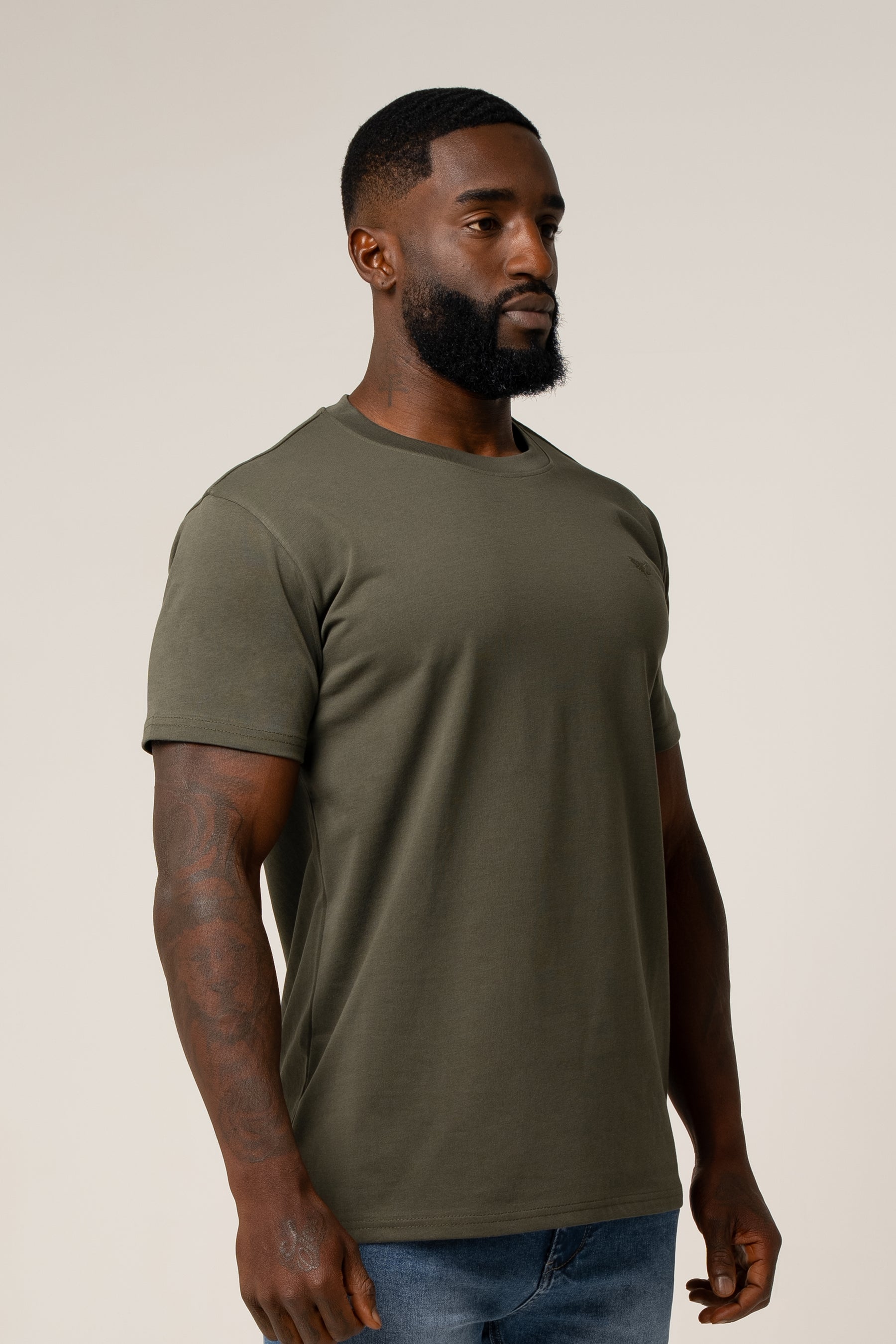 FLAVIO T-SHIRT DARK GREEN