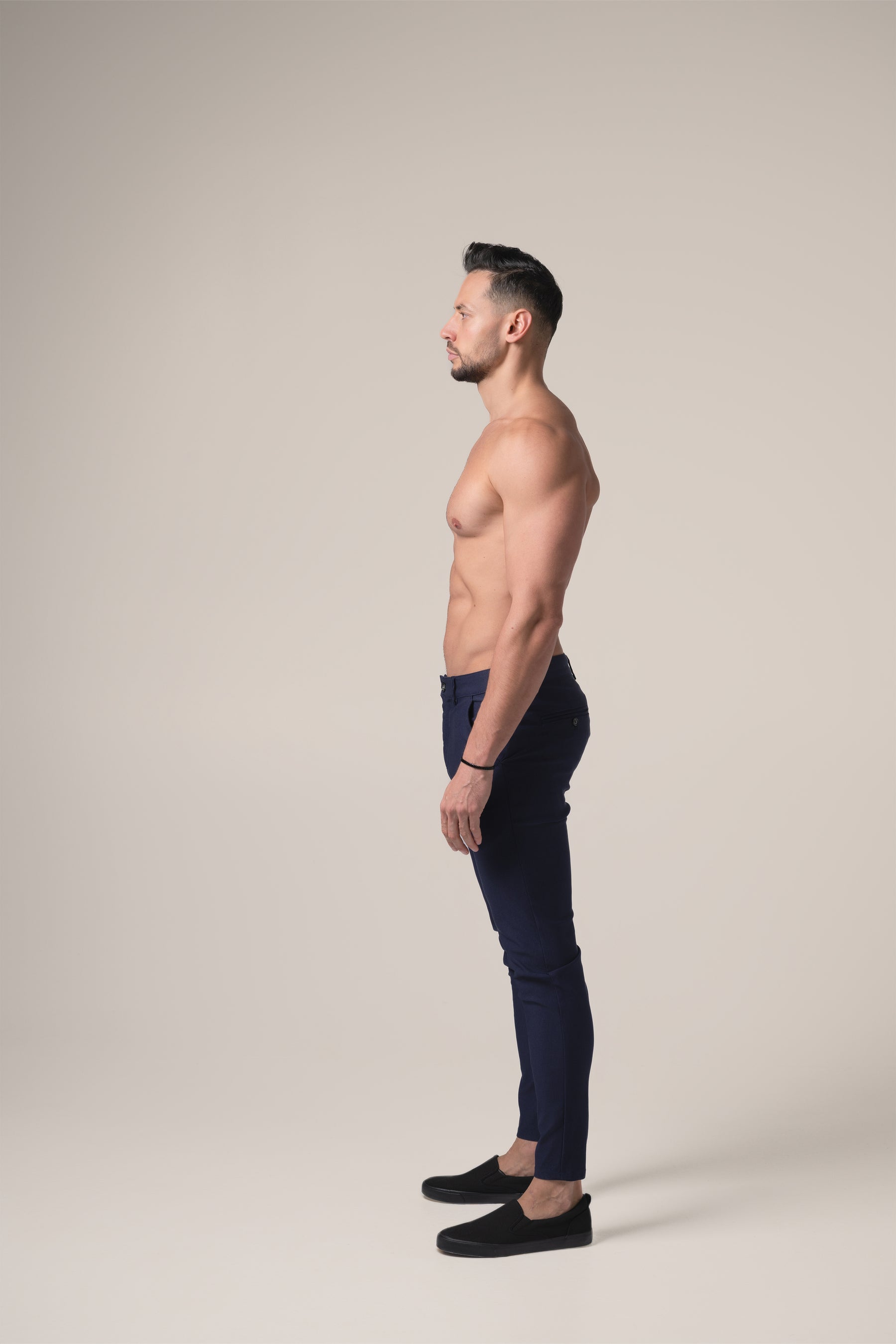 Matteo Hybrid Trousers | Blu Notte