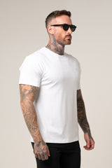 PIMA COTTON T-SHIRT IN WHITE