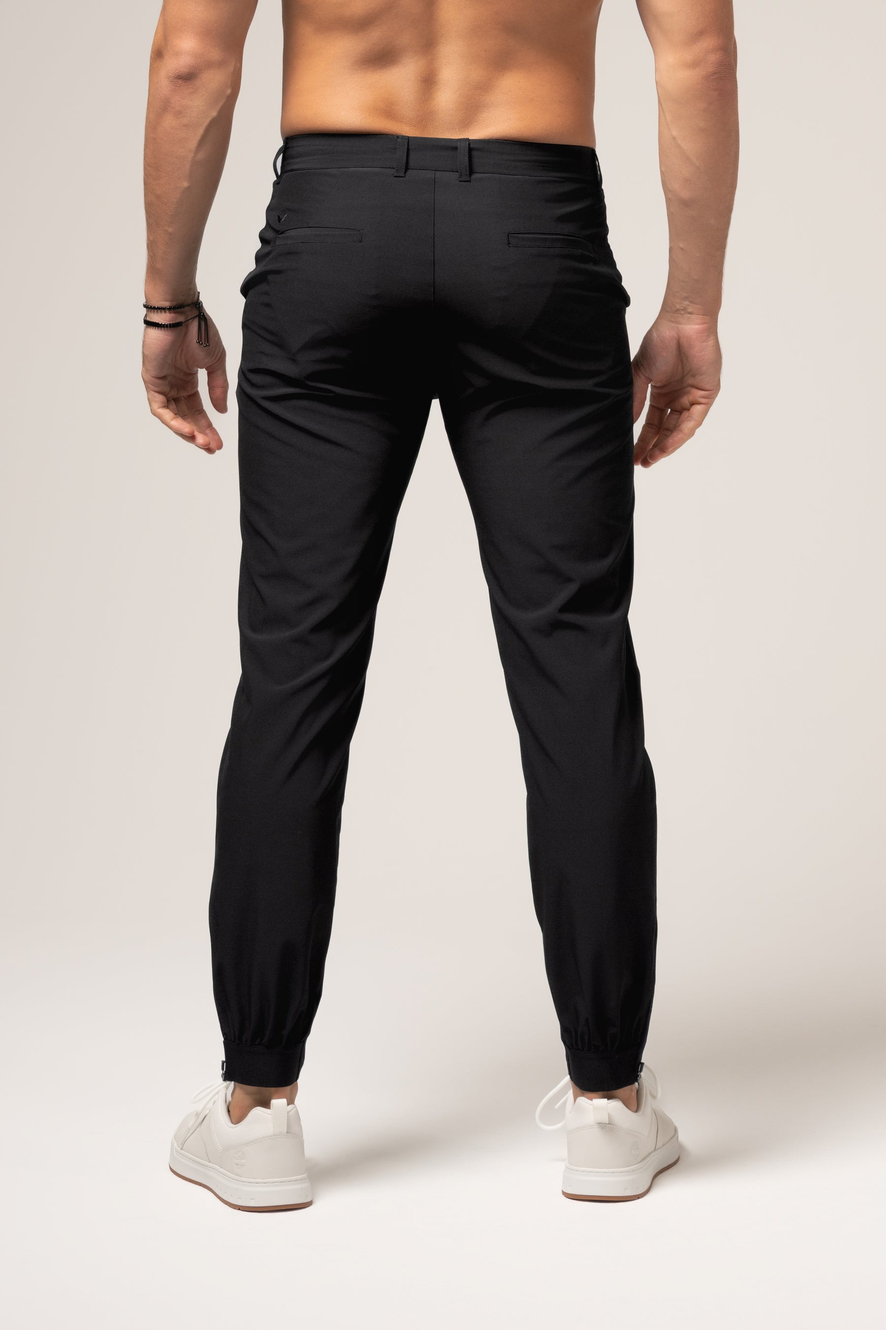 ﻿Sandro Performance Trousers | Nero Profondo