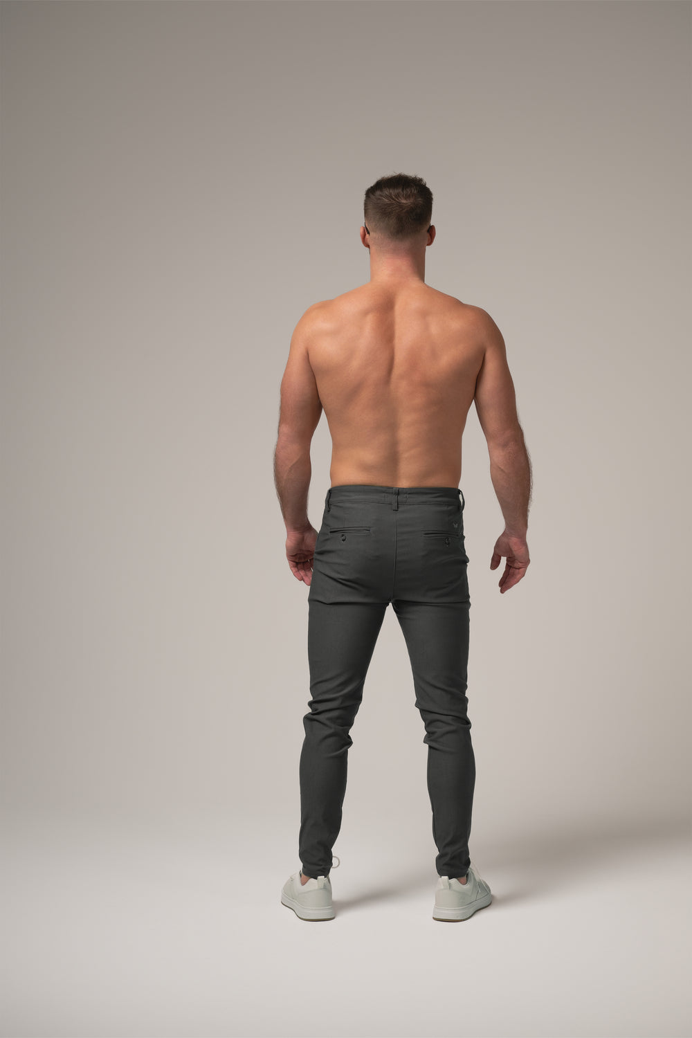 Matteo Hybrid Trousers | Grigio Pietra