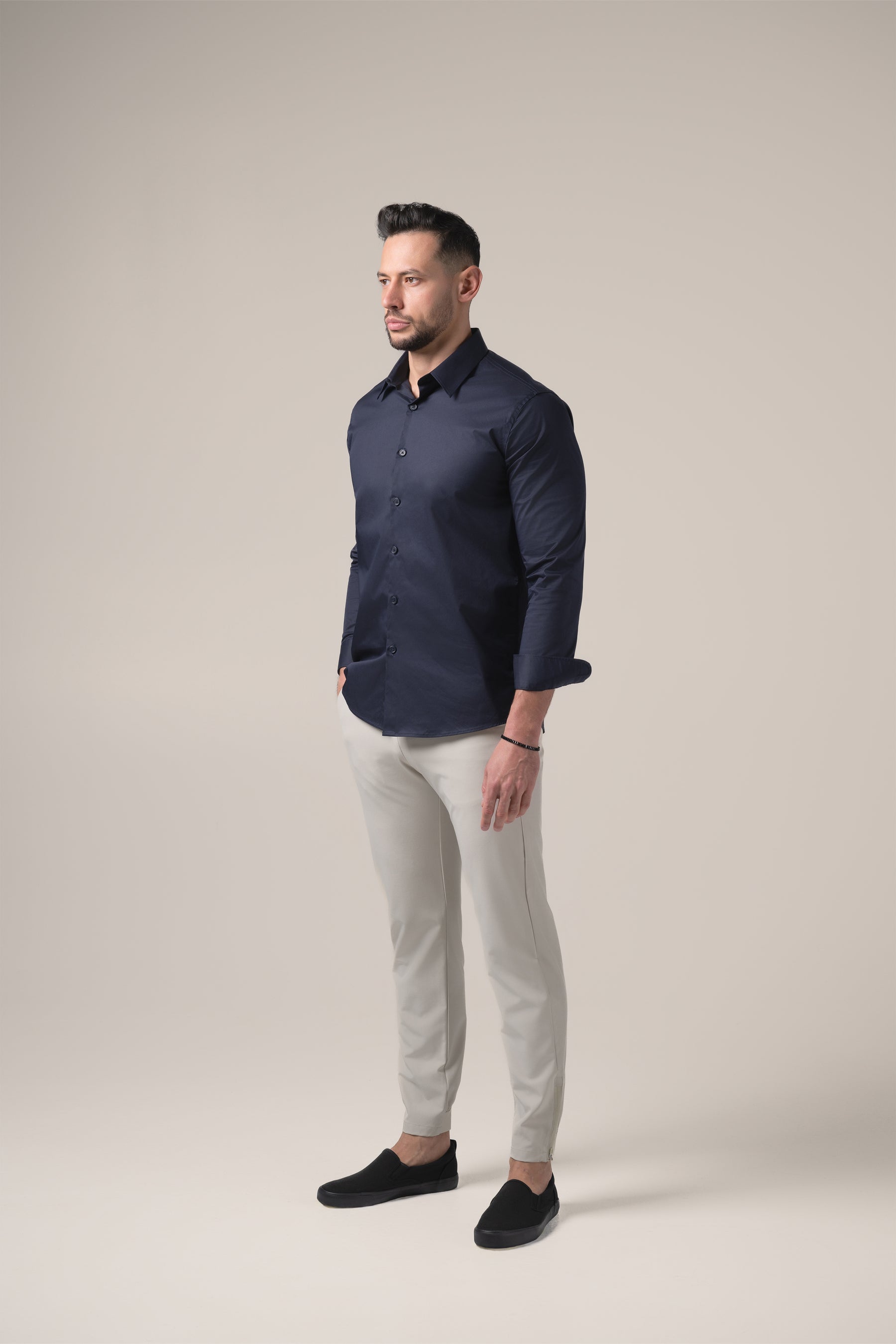 Chemise de performance Stefano | Blu Notte 