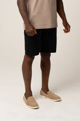 VITTORIO PIMA COTTON SHORTS BLACK