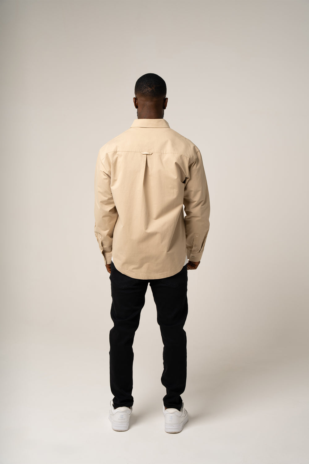 PAOLO OVERSHIRT in BEIGE