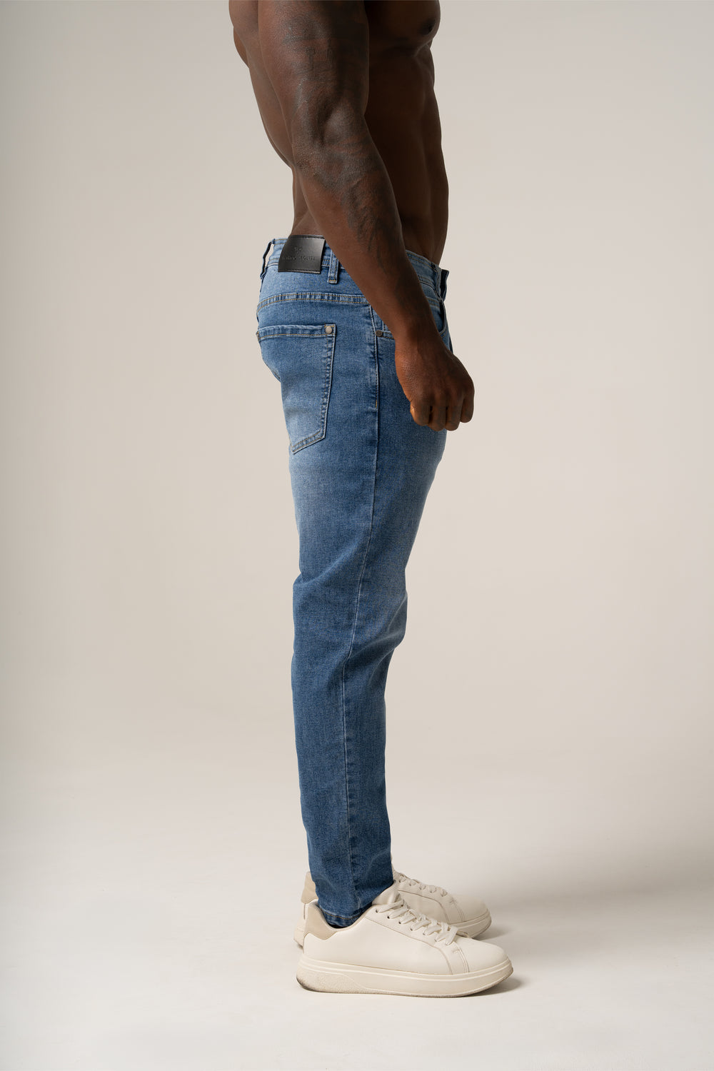 ROBERTO SKINNY JEANS BLUE - Superstretch