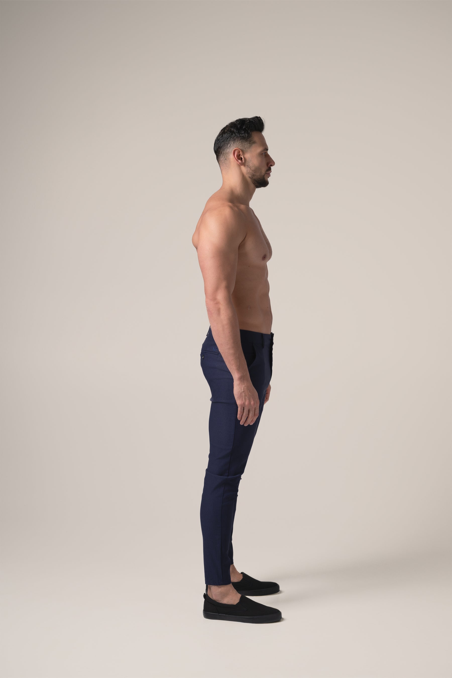 Matteo Hybrid Trousers | Blu Notte