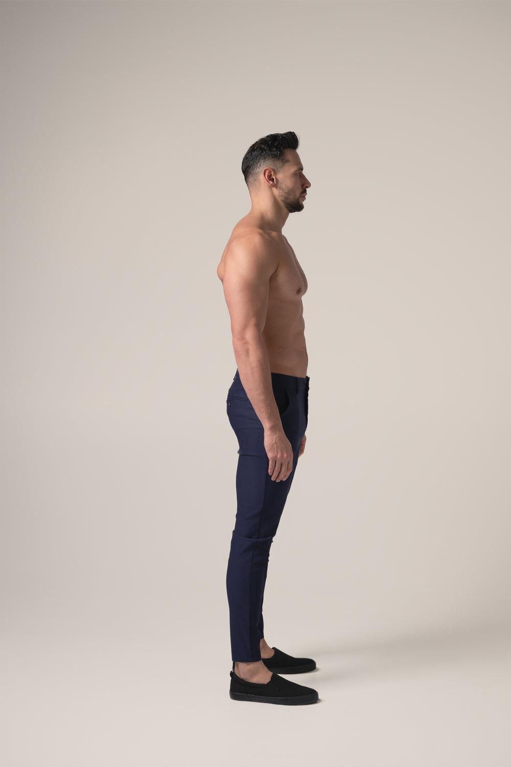 Matteo Hybrid Trousers | Blu Notte