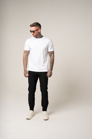 PIMA COTTON T-SHIRT IN WHITE