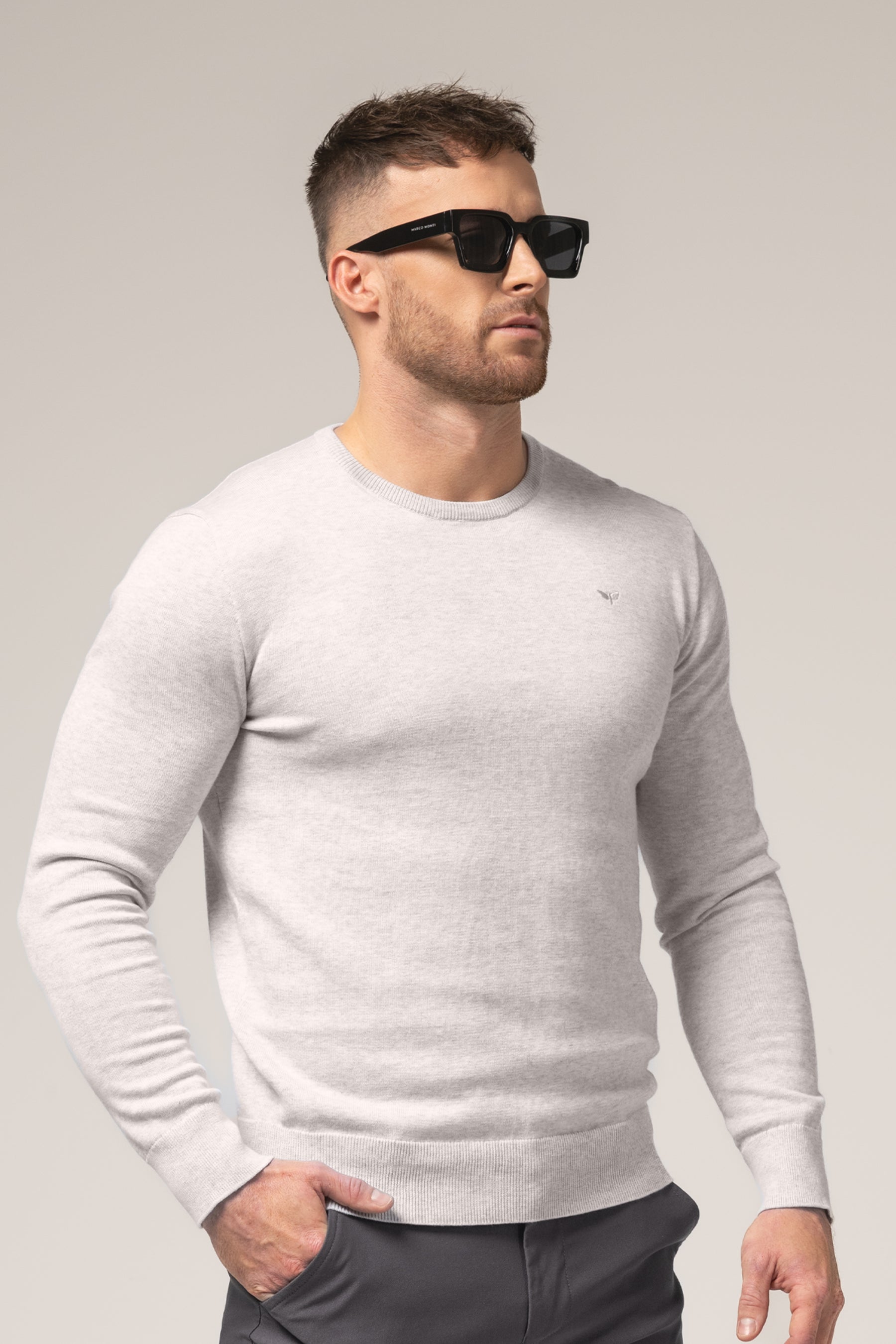 NOVERO SWEATER IN GREY