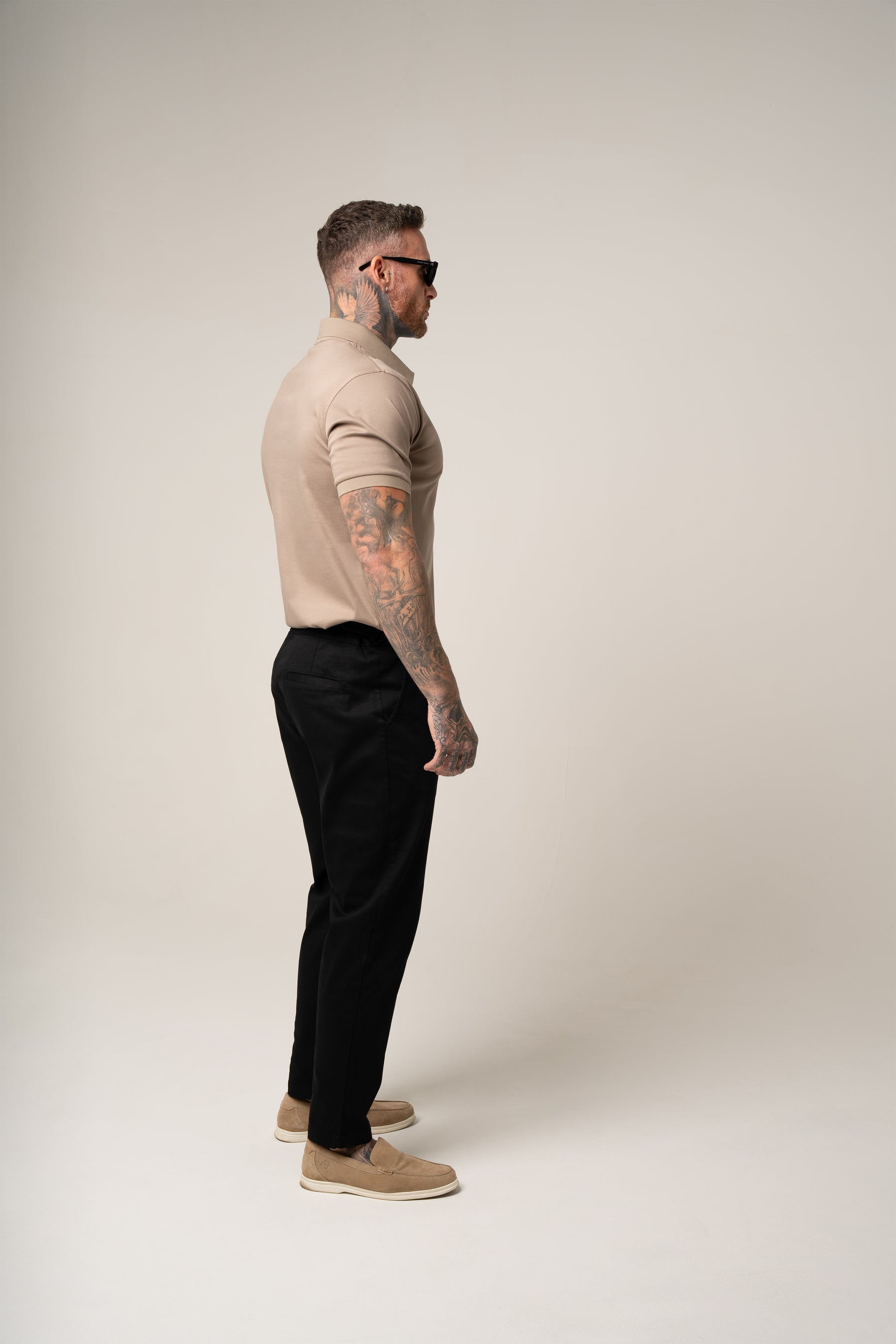 Rico Sartorial Trousers | Nero Profondo