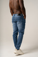 ROBERTO SKINNY JEANS BLUE - Superstretch