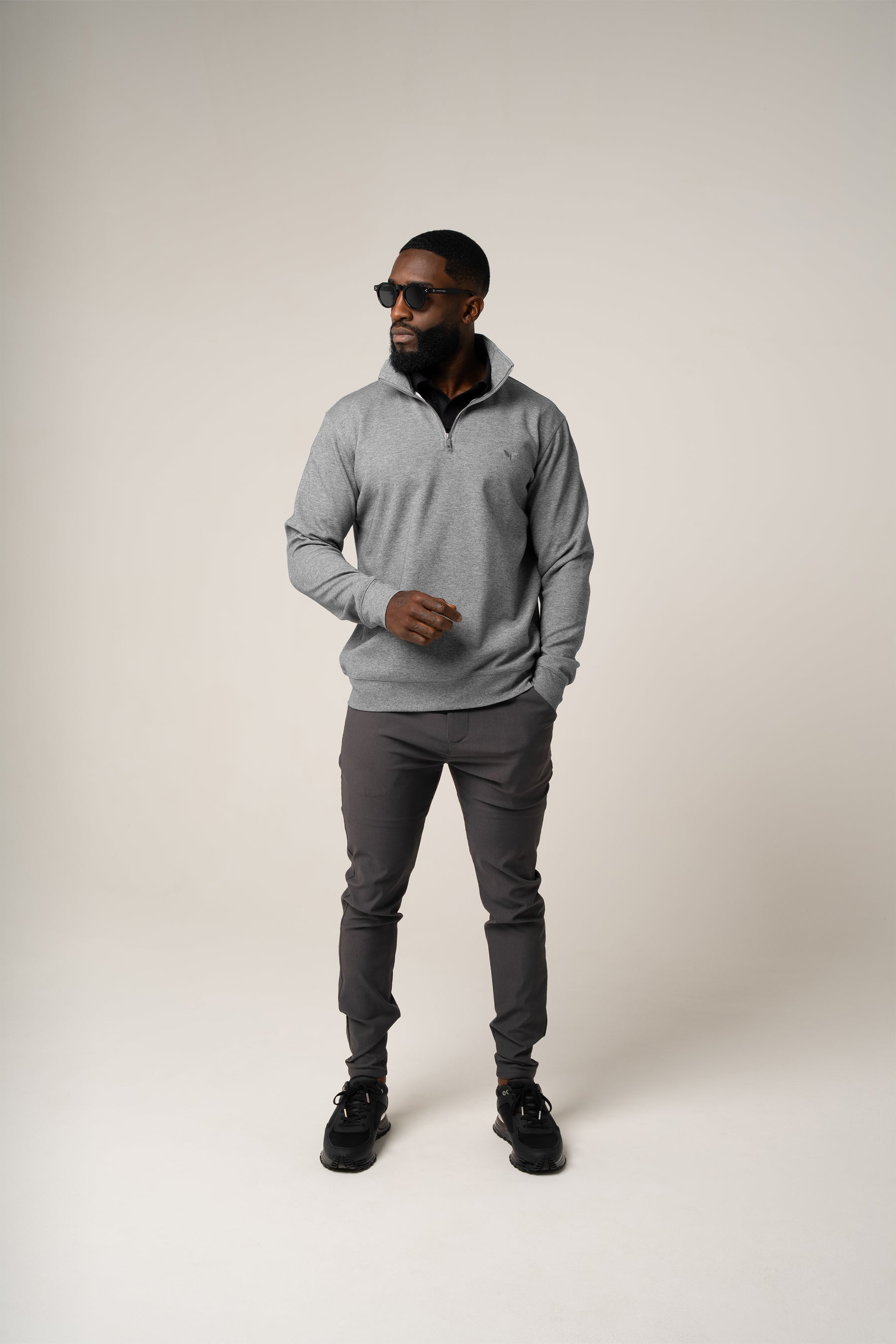 MATTEO TROUSERS GREY