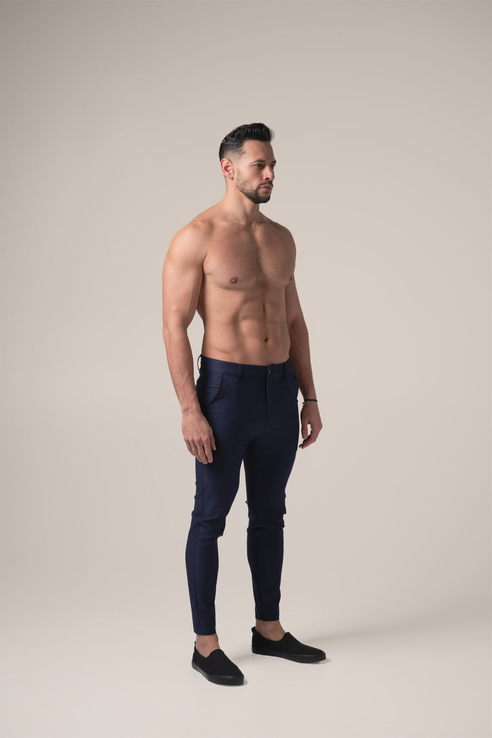 Matteo Hybrid Trousers | Blu Notte
