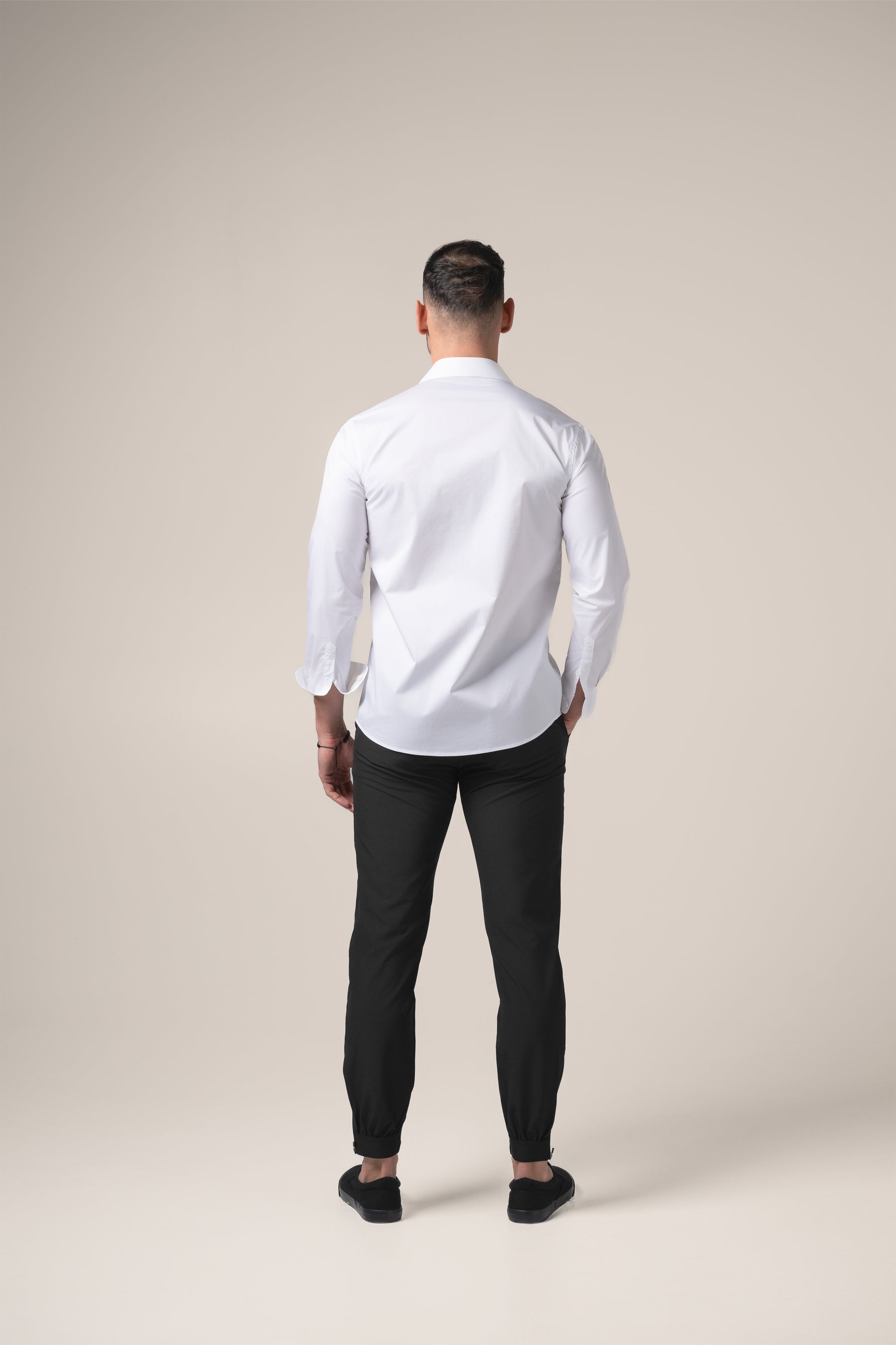 Stefano Performance Shirt | Bianco Assoluto