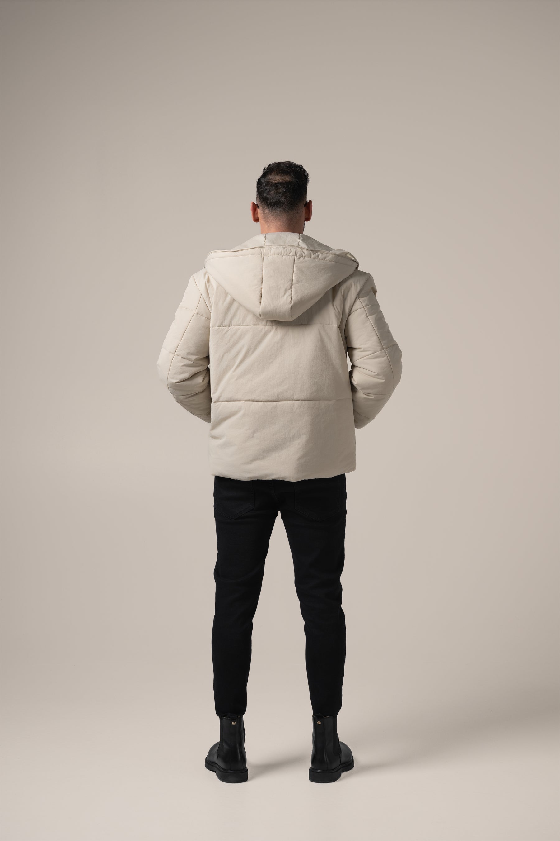 Stefano Technical Puffer | Sabbia Toscana