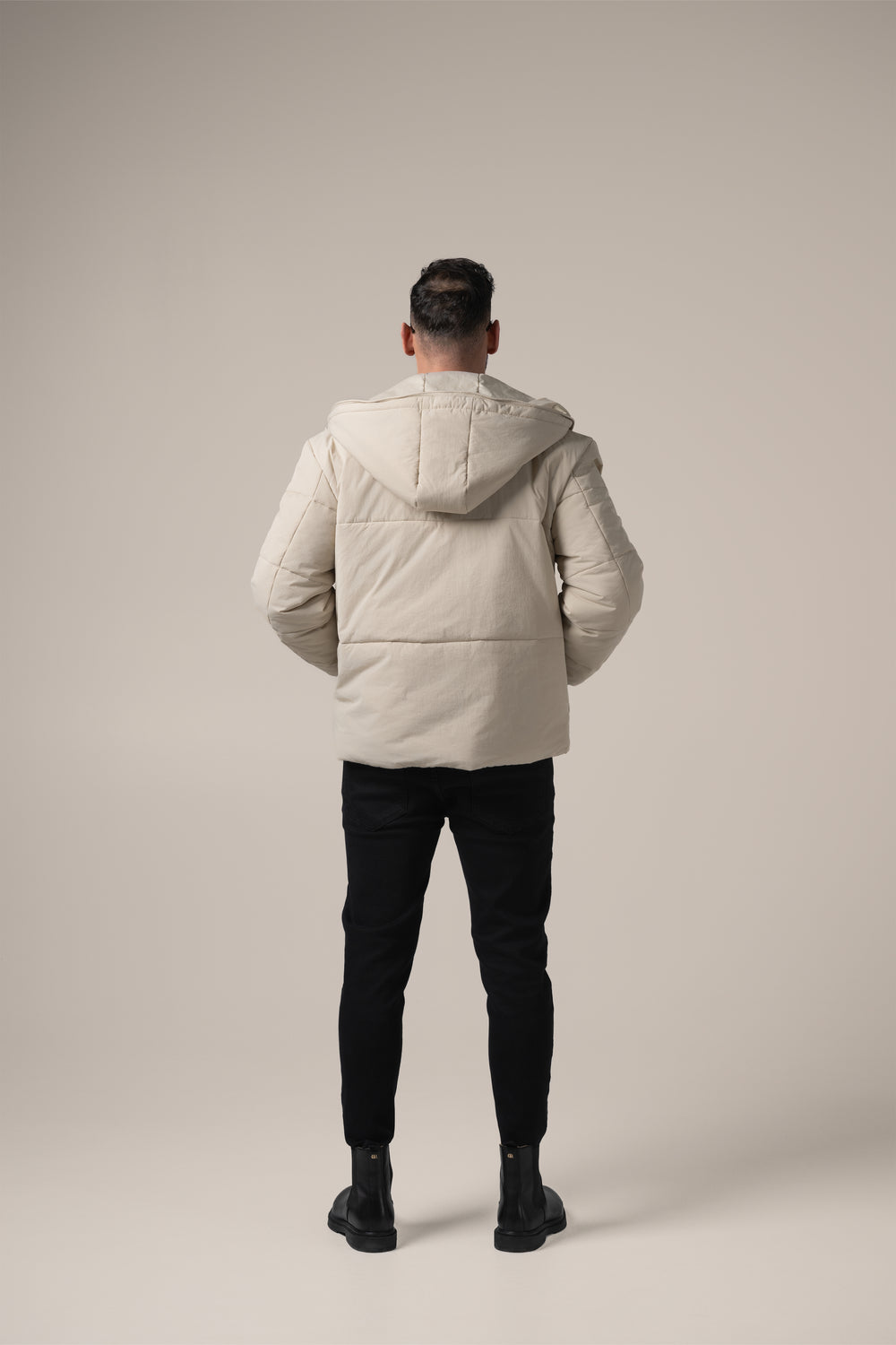 Stefano Technical Puffer | Sabbia Toscana