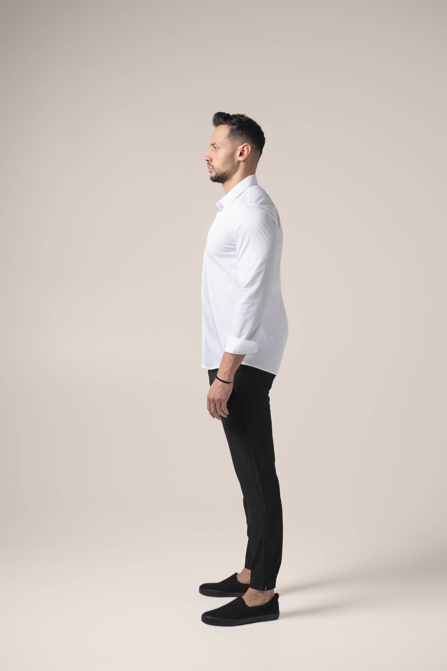 Stefano Performance Shirt | Bianco Assoluto