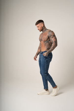 Antonio Structured Jeans | Blu Notte