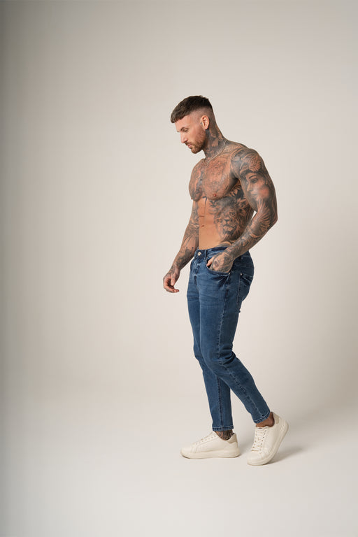 Antonio Structured Jeans | Blu Notte