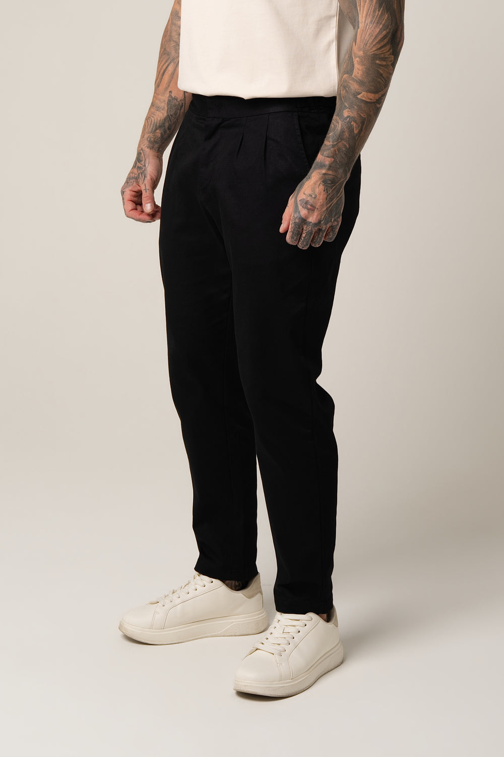 Rico Sartorial Trousers | Nero Profondo