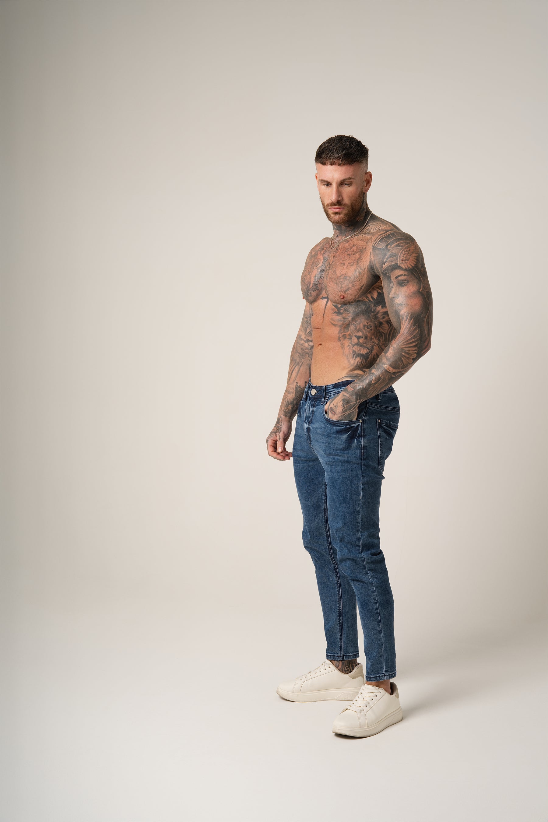 Antonio Structured Jeans | Blu Notte