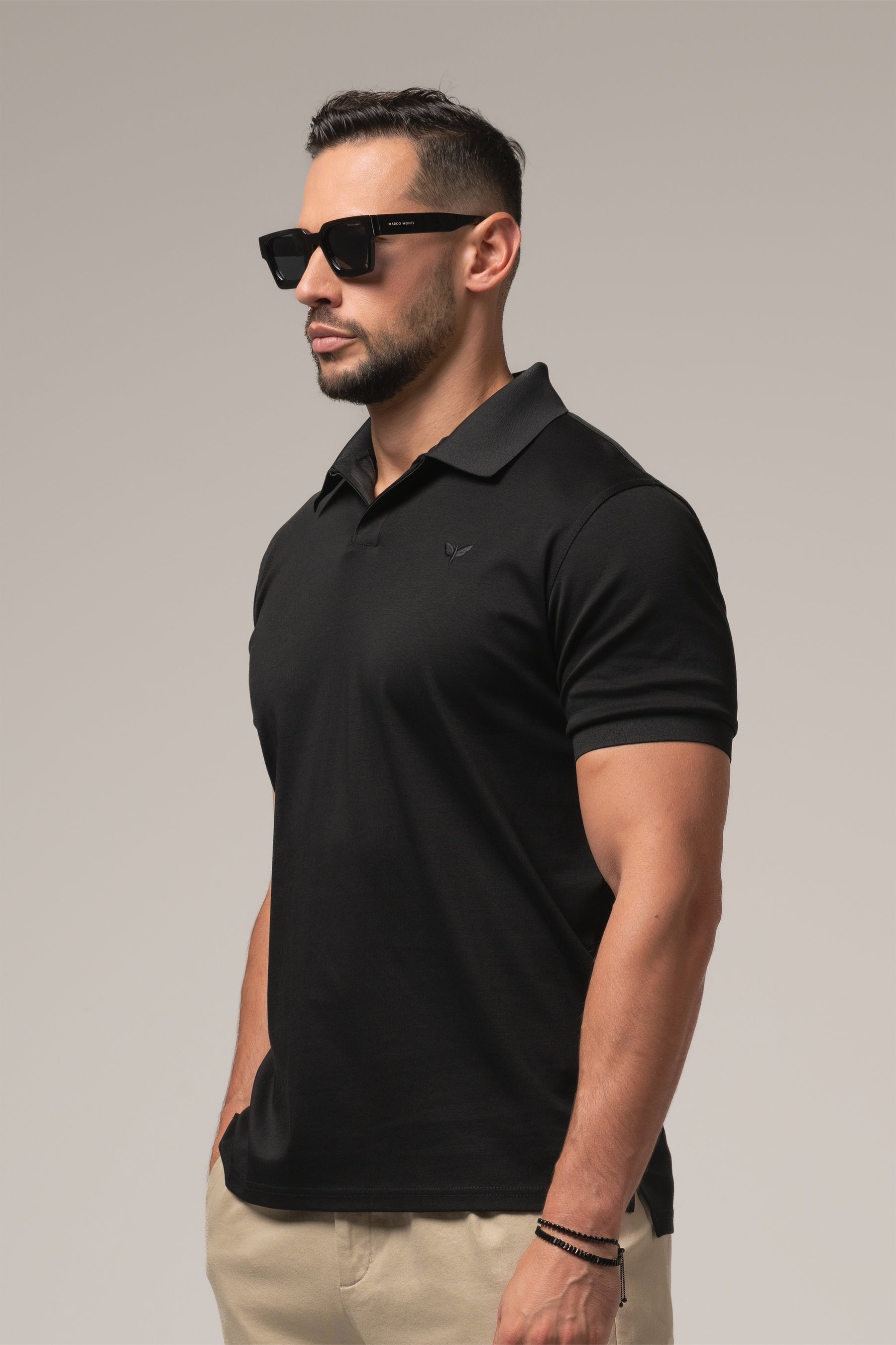 Lorenzo Pima Polo | Nero Profondo