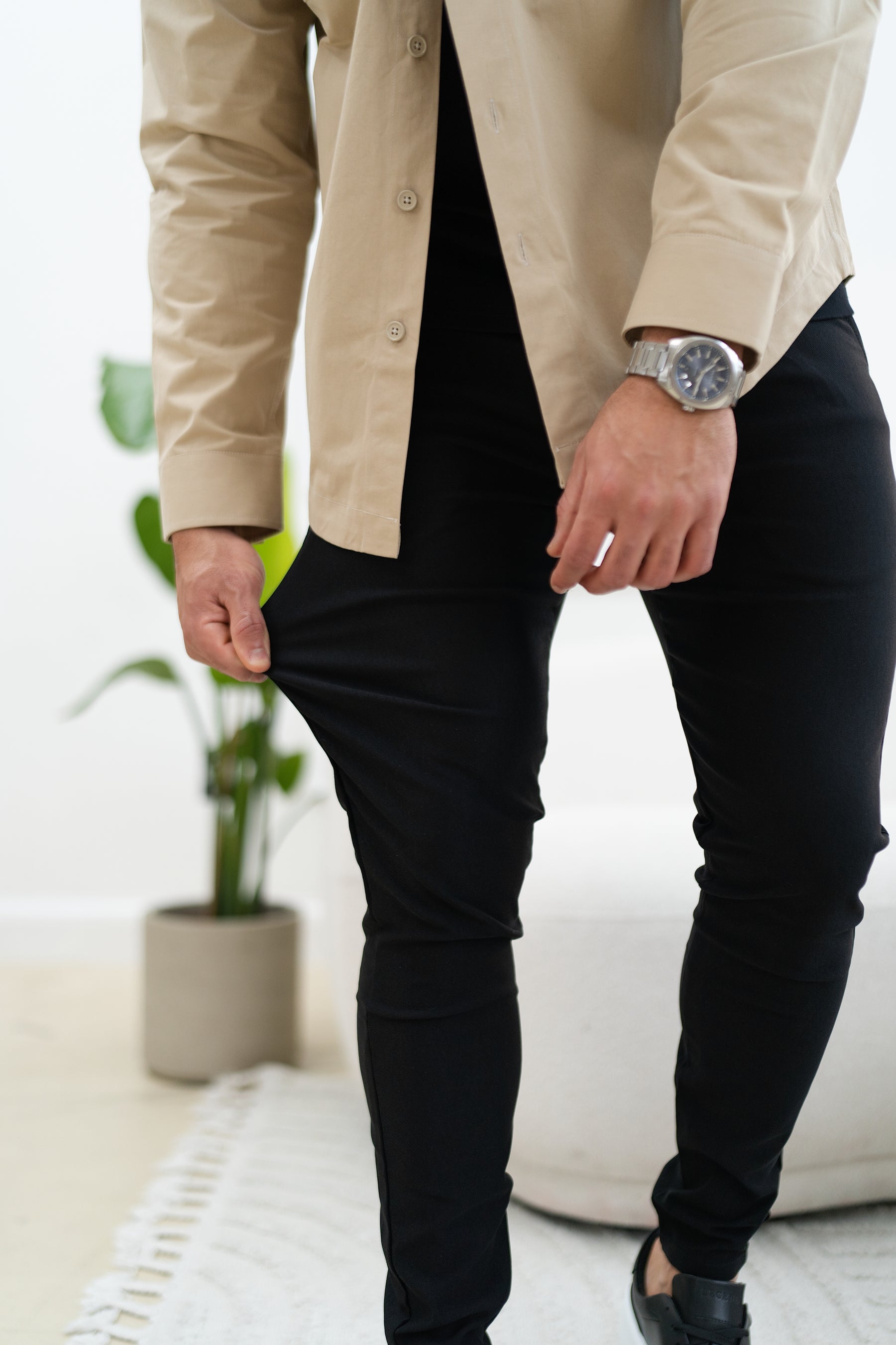 Pantalon hybride Matteo | Néron Profondo 