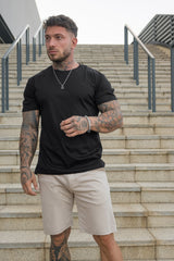 FLAVIO T-SHIRT SCHWARZ