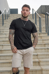 FLAVIO T-SHIRT SCHWARZ