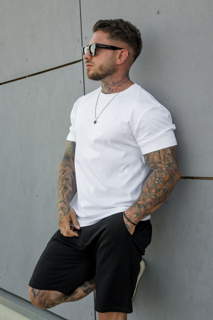 PIMA COTTON T-SHIRT WHITE