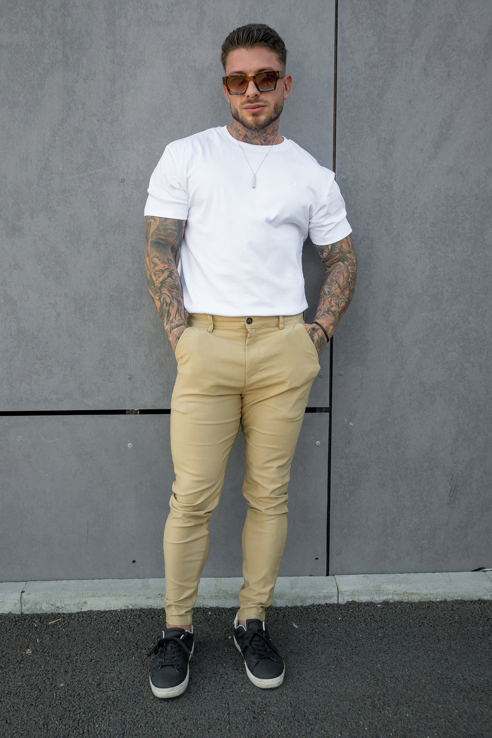 PANTALONES MATTEO BEIGE