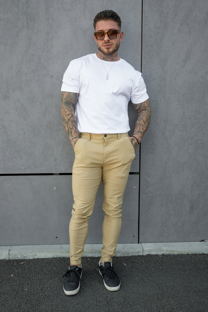 MATTEO TROUSERS BEIGE