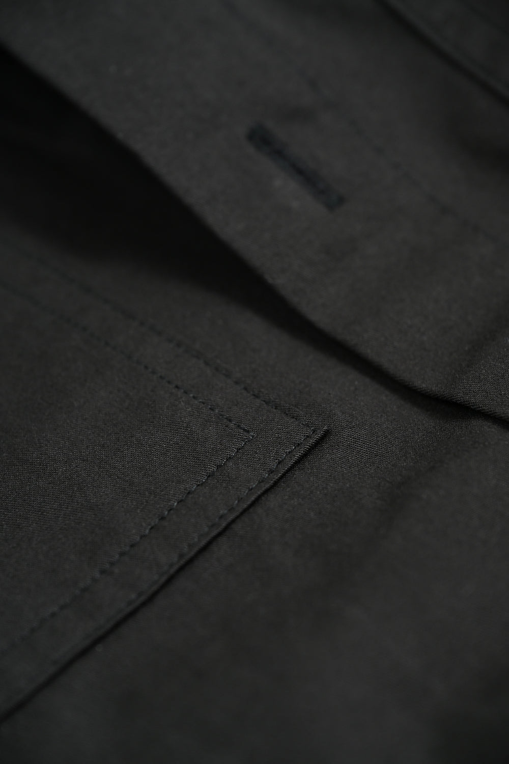 PAOLO OVERSHIRT in BLACK