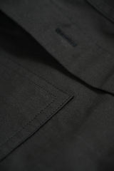 PAOLO OVERSHIRT in BLACK