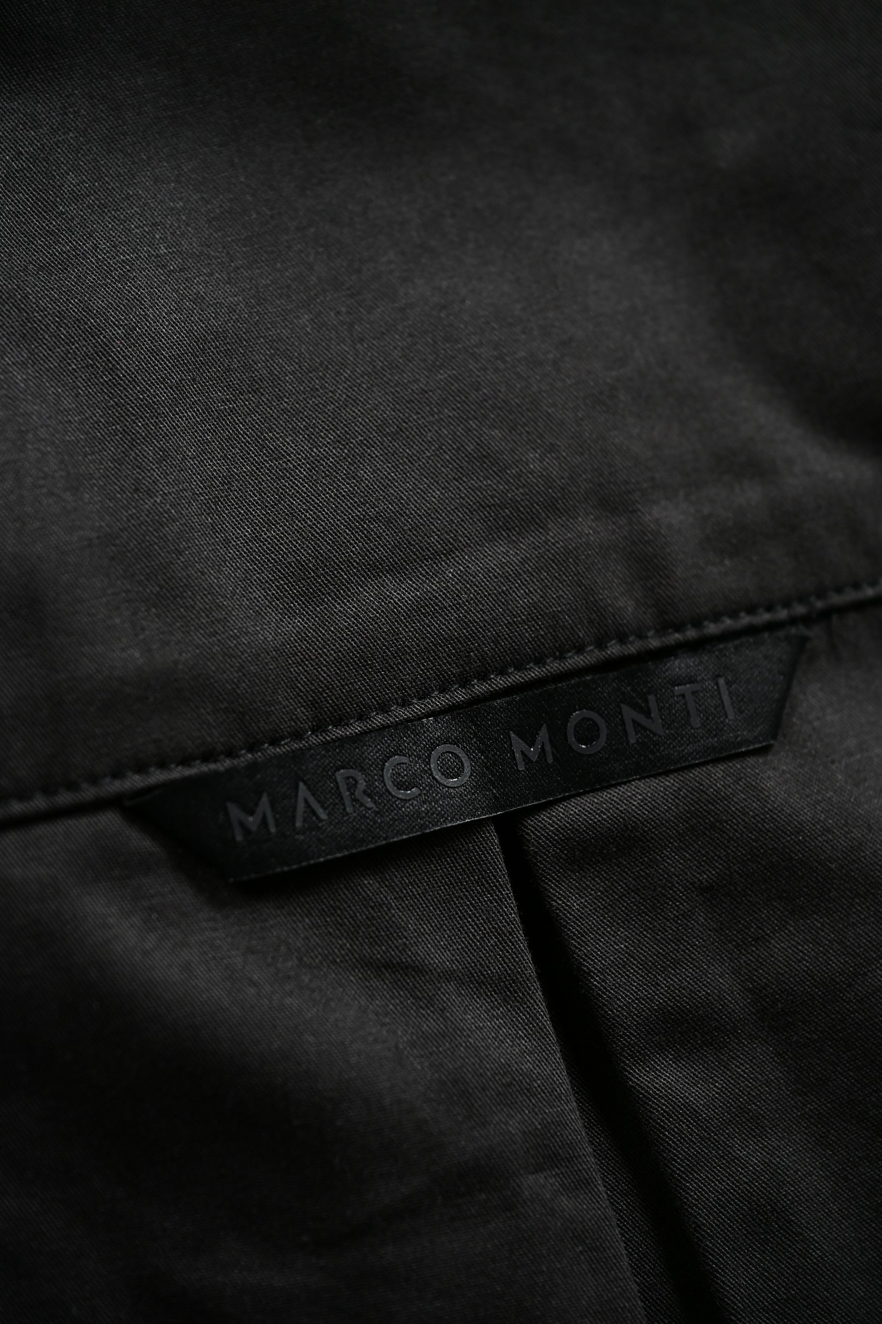 PAOLO OVERSHIRT in BLACK