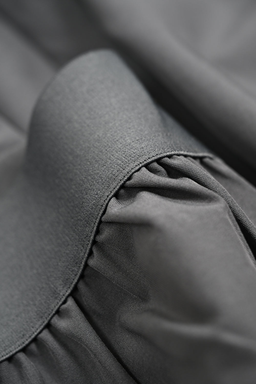 SANDRO tech stretch TROUSERS in GREY