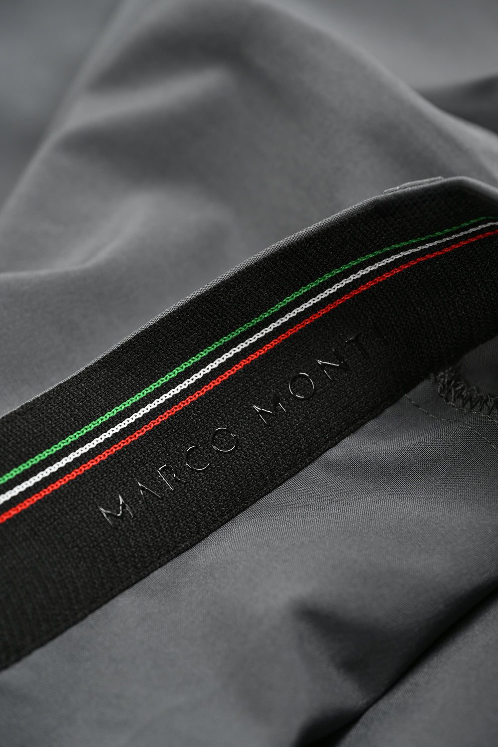 SANDRO tech stretch TROUSERS in GREY